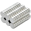 Miniatyrbilde 1 av 4: 50 solide neodymmagnetdeler n35 8 x 3 mm Super-lignende sirkulære skiver