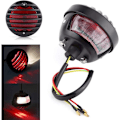 Miniatyrbillede 2 af 5: Motorcykel bagbremselygte, Motorcykel bag brand LED signallys Bremselys Stop Stop Bagkæmpe til de fleste baglygte motorcykler