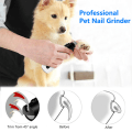 Miniatyrbilde 2 av 5: Hundenagelsliper, hundeklotrimmer med LED-lys, super stille, oppladbar elektrisk, for små, mellomstore og store hunder og katter