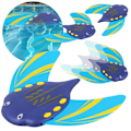 Miniatyrbillede 1 af 5: 1 stk Dykkerlegetøj, Stingray Under Vand Pool Legetøj, Vandlegetøjs Sæt, Børnedykning Legetøj Svømning Sommer Legetøj