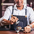 Miniatyrbild 3 av 5: Kaffetamper, Kaffetamper, Espressotamper, Rostfritt stål Kaffeepress Tamper med Silikonkudde, Designer Kaffe Stämpel Set, Kaffeepress Tamper