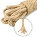 Pikkukuva 3 / 5: Jute naru 8mm paksu Hamppu naru 10m pitkä askarteluun, verhoiluun, käärimiseen, puutarhanhoitoon, kissapuuhun