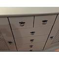 Miniatyrbilde 4 av 5: 4 stk. sorte antikke skap dør skuffer skap ring trekk håndtak retro knott