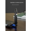 Miniatyrbild 5 av 5: Blå Mini Bärbar USB 3A Magnetisk Adapter 540 Grader Snabbladdning Android Huvud/Typ c/Apple Huvud
