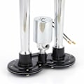 Miniatyrbillede 4 af 5: Klaxon højttaler forkromet lufttrompet 150DB 12V/24V universal til tog lastbil