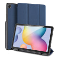 Miniatyrbillede 1 af 3: Etui til Samsung Galaxy Tab S6 Lite - Ultra tyndt smart cover med blyantholder - Automatisk vækning - Blå