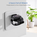Miniatyrbilde 4 av 5: 2-i-1-klokkelader som passer til Apple Watch 7/6/5/4/3/2 generasjon universell lader