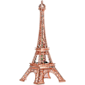 Miniatyrbild 1 av 5: Eiffeltornet staty, 26cm LED Eiffeltorn, Paris mode färgglad stil nattlampa kontor sovrum dekoration, tårtdekoration