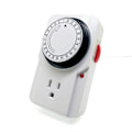 Miniatyrbillede 1 af 5: 24 timers segment timer switch - energibesparende stikkontakt i standardstørrelse - sæt med stikkontakter med timer - 250V 3-bens stikkontakt med programmerbar tidskontrol