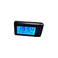 Miniatyrbilde 1 av 5: LCD temperatur bilklokke, biltermometer for dashbord bakgrunnsbelysning digital nattklokke tid temperaturvisning tid for lastebil