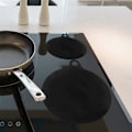 Miniatyrbilde 5 av 5: 6-roms elektrisk induksjonsplate beskyttelsesteppe, sklisikkert silikonteppe, stripete beskyttelseskokeplate, isolert teppe