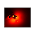 Miniatyrbild 5 av 5: （Röd） Ba9s LED med 5 SMD5050-chips, 2 2-formade paket, silvergrå, rött ljus, 2-pack