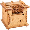 Miniatyrbillede 1 af 5: Escape Room 60 minutter i en æske - Katte model - Træ 3D puslespil - Boks logikspil - Gaveæske - Quest box