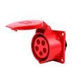 Pikkukuva 1 / 5: CEE-teollisuuspistorasia naarasliitin 3P+T+N 16A 415V IP44 IEC-60309 pinta-asennus