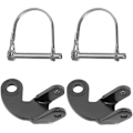Miniatyrbillede 1 af 5: Cykelanhængertræk, 2 cykelanhænger koblinger, acer konnektor bind cykelanhænger anhænger adapter kobling kobling kobling