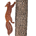 Miniatyrbilde 1 av 4: Treet Ekorn - Metall Hagepynt - 30cm - Naturlig Rust Patina