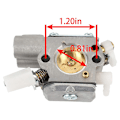 Pikkukuva 4 / 5: Kaasutin STIHL MS231 MS251 C1Q-S295 C1Q-S296 C1Q-S233 11431200617