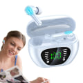 Pikkukuva 1 / 4: Langattomat Bluetooth-nappikuulokkeet mikrofonilla - Valkoinen