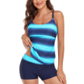 Pikkukuva 3 / 4: Uimapuvut naisille Gradient Color Tankini Set