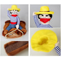 Miniatyrbillede 3 af 4: (L) slips til hunde kæledyr ridning tøj The Cowboy Style