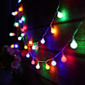 Pikkukuva 3 / 4: Ulko- ja sisäkäyttöön tarkoitettu 10 metrin 80 LED-valosarja, 8 valaistustilaa, kaukosäädin, IP65, sopii ulko- ja sisäkäyttöön, joulukuuseen, juhlailtaan, väri