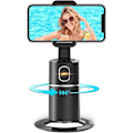 Miniatyrbillede 1 af 5: Smart Phone Holder Selfie Stick, Kamera Auto AI Tracking 360° Fotos og Videoer - Live Stream - Videoopkald - Kameramand - Live Video Chat til iPhone
