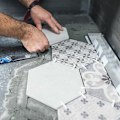 Miniatyrbillede 4 af 5: 1000 stk. 4 mm krydsningspunkter, flisenivelleringssystem til regelmæssig afstand ved fliselægning