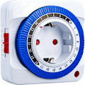 Miniatyrbillede 2 af 5: 2 stk. mekanisk timer, intelligent timer, brandhæmmende materiale, egnet til opladning af mobiltelefoner, opladning af elektriske køretøjer