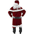 Miniatyrbild 3 av 4: Juldräkter för vuxna herrars julkläder för barn jul cosplaydräkter (vuxen sjudelad set XXL)