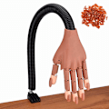 Miniatyrbild 1 av 5: Nagelkonstträning Hand för naglar