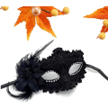 Pikkukuva 4 / 5: 4 Halloween-karnevaalinaamion setti Seksi naamiaiset Naamiot Naisten naamiaiset Pitsi Naamiot