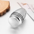 Miniatyrbilde 3 av 3: Liten minnesurne for menneskeaske eller dyreaske, hard metallkremasjonsurne, mini-begravelsesurne blå