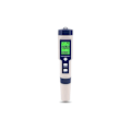 Miniatyrbillede 1 af 5: Vandkvalitetstester, bærbar 5 i 1 funktion kvalitetstest af digital vand pH/saltholdighed/temp/tds/ec meter til have hjemmelaboratorium