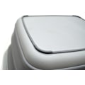 Miniatyrbild 5 av 5: 7,7 L (2 gallon) hopfällbart badkar - hopfällbart badkar - bärbart tvättfat - platsbesparande plastbadkar (grå)