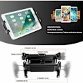 Miniatyrbild 2 av 5: Bil Tabletthållare, Universal Bil Tabletthållare Nackstöd Fäste 360° Rotation Justerbar Storlek 6-12 Tum för iPad 2/3/4 / Mini/Air, Samsung Galaxy Tab an