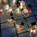 Miniatyrbillede 3 af 5: Julelysende guirlande snemand 2,2 m julepynt til jul Ho Have Indendørs Værelse Udendørs Dekoration (Stil A)