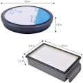 Miniatyrbillede 2 af 5: 4 filtre til støvsugere Rowenta ZR005901 MOULINEX TEFAL COMPACT POWER CYCLONIC