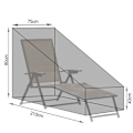 Miniatyrbilde 2 av 5: Dekk for hagestol 210D - Svart