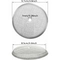 Miniatyrbillede 2 af 5: Pakke med 3 filtre med ekstra sigter til stempelkande, genanvendelige rustfri stålnetfiltre til franske stempelkaffemaskiner på 1000 ml / 34 oz /