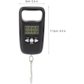 Miniatyrbillede 5 af 5: Bagagevægt 110lb/50kg, bærbar elektronisk vægt LCD baggrundsbelyst digital fiskevægt til fiskeri, vej kuffert, rejse, hjemmebrug
