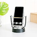 Miniatyrbillede 2 af 4: Mobiltelefon svingningsenhed automatisk shake skridttæller mobiltelefon skridttæller automatisk bevægelsesbørste trin