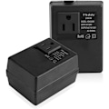 Miniatyrbild 3 av 4: 220V spänningsomvandlare, Elektronisk internationell spänningsomvandlare för resor till 110V Transformator Omvandlar 220V till 110V maximalt 200W 200W