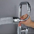 Miniatyrbillede 4 af 4: Fleksibel 360 ​​graders fleksibel vandhane, dobbeltstrøms bruser- og ventilationsfunktion Sprøjtning af vandtanken sparer vand. (165 mm)