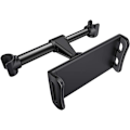 Pikkukuva 1 / 5: Musta, Auton tabletin pidike, Päätuen tabletin pidike - Universaali pidike 4,4\"~11\" tabletille, 2021 iPad Pro 9,7, 10,5, Air Mini 2 3 4, Samsung Tab, iPhone