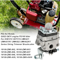 Miniatyrbilde 5 av 5: FG100 GX31 Forgasser Kombinasjonssett for Honda GX22 GX31 HHE31C HHT31S UMK431 UMK431K1 4-Takts Jordfreser Gressklipper med Diverse Adaptere