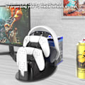 Miniatyrbild 2 av 5: Gamepad-hållare för Xbox Series, spelheadset och fjärrkontroll, universell hållare för Xbox, PS5, PS4, PS3, Switchblack Multifunktion för