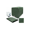 Pikkukuva 1 / 5: Vesisäiliön suojapeite, Bache 1000 litran IBC-säiliöön, UV-suojattu, vettähylkivä, pölytiivis (116 x 100 x 120 cm)