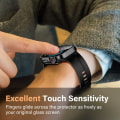 Miniatyrbillede 5 af 5: 2 stk. 40mm (sort) etui kompatibel med Apple Watch 44mm serie 6 SE serie 5 serie 4 med skærmbeskytter, ultratyndt anti-ridse hårdt etui V