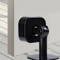 Miniatyrbilde 4 av 5: Gulvmontert dørstopper, støtfanger med støtdempende dør - Robust dørstopper for å holde døren åpen, enkel å montere på vegger og gulv.
