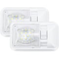 Miniatyrbilde 1 av 5: 12 V Taklampe LED RV 280 LM, Taklampe Innvendig belysning for tilhenger, bobil med bryter (sett med 2)